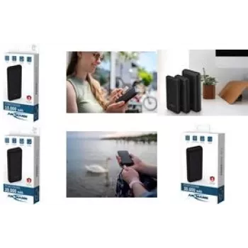 Ansmann 1700-0132 Powerbank 10000 mAh juoda (1700-0132)