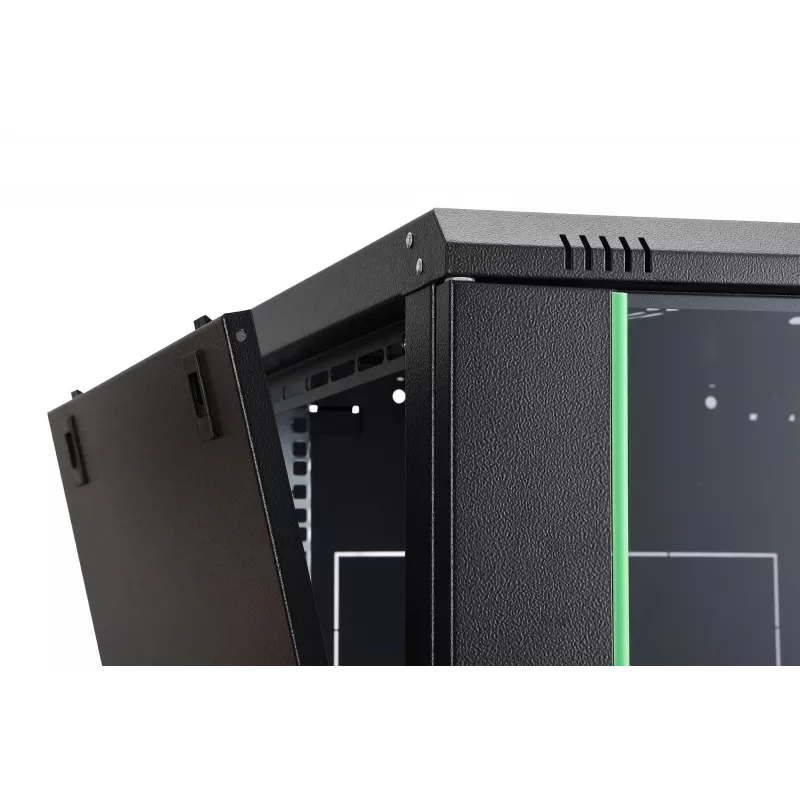 DIGITUS Dynamic-N sieninis tinklo spintos korpusas 9U 19 col. 600x600 mm, IP20, su raktiniu užraktu, nesurinktas