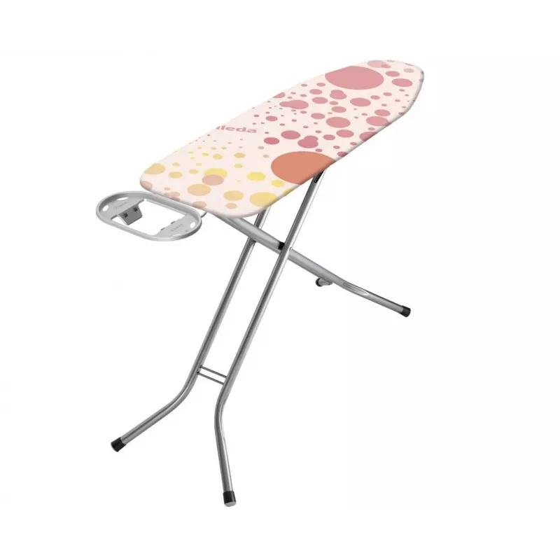 Pilno dydžio lyginimo lenta Vileda 4023103218932 – nerūdijančio plieno kojos, 1200×380 mm, aukštis 75–96 cm, sulankstoma, su lygintuvo laikikliu