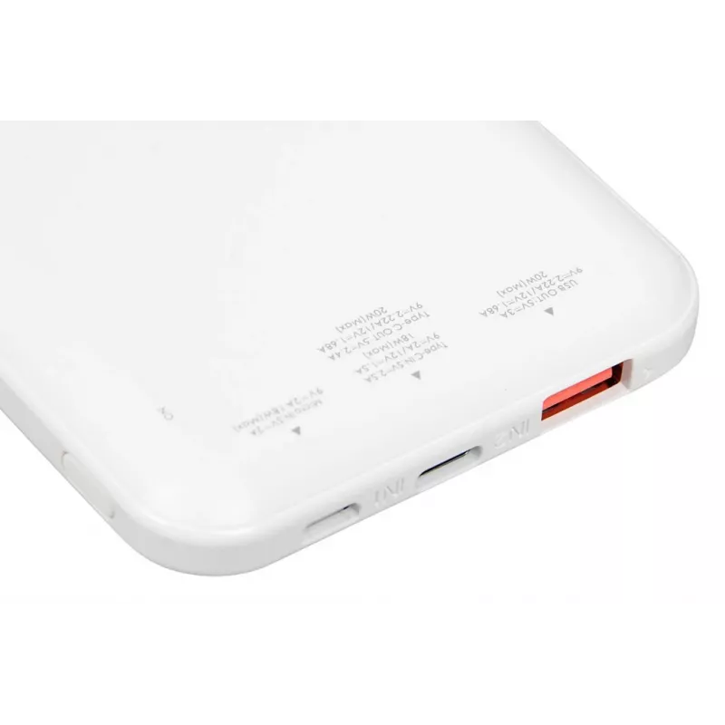 Nešiojamas maitinimo bankas IBOX IPB10 10000 mAh, Li-Ion, Quick Charge 3.0, USB‑C ir USB‑A išėjimai, 20W PD