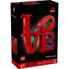 LEGO ART 31214 LOVE – Statomas pop meno modelis
