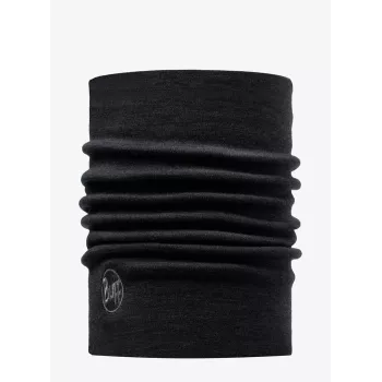 Kaklo apykaklė Buff Multifunctional Sling Heavyweight Merino Wool juoda, besiūlė, tampri