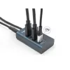 DeLOCK 64189 USB Hub Type-C 10000 Mbit/s Mėlynas Metalinis