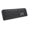 Logitech MX Keys S klaviatūra RF belaidė + Bluetooth QWERTZ Šveicariška grafito (920-011571)