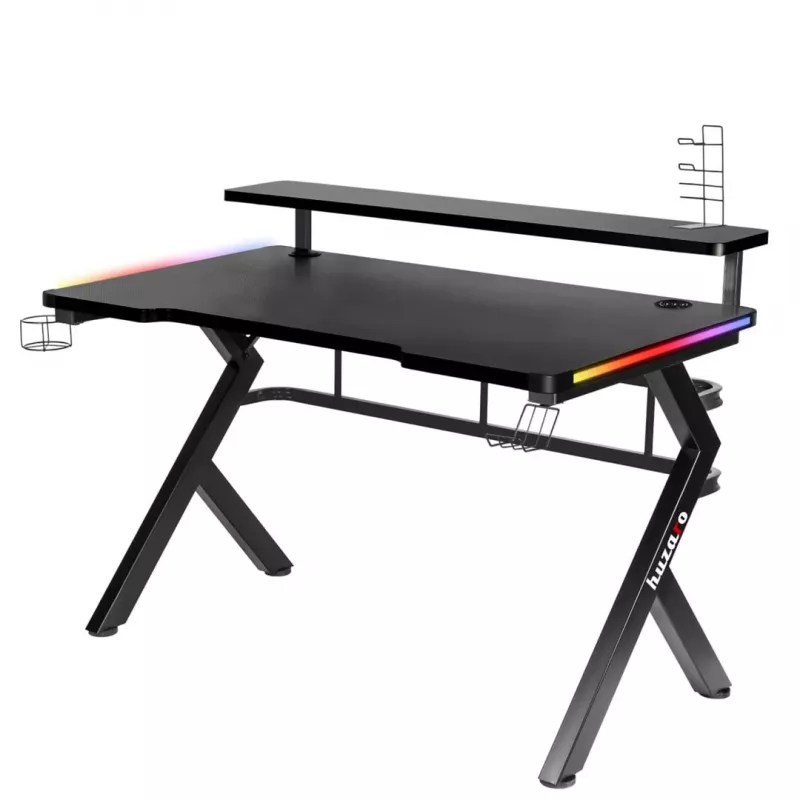 HUZARO HERO 5.0 RGB žaidimų stalas