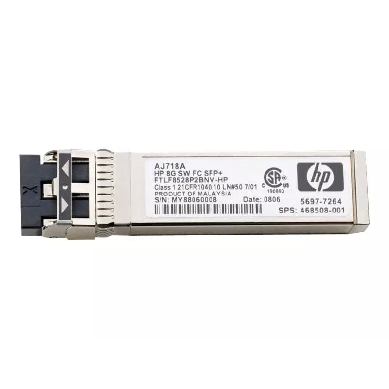 SFP+ siųstuvas-imtuvas HPE 8Gb Short Wave Fibre Channel SFP+ AJ718A-RFB