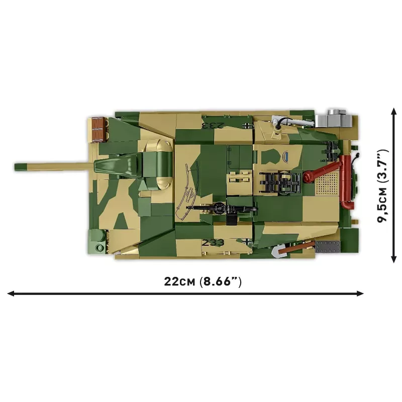 Cobi Blocks Jagdpanzer 38t Brave konstruktorius, 731 detalė