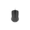 Yenkee YMS 1015BK SUVA laidinis USB pelė, 3 mygtukai, guminis paviršius, 1000 DPI