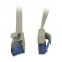 Pataisos kabelis RJ45 CAT6A 500MHz 1,5m pilkas U/FTP plokščias AWG32 Synergy 21