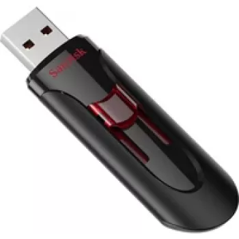 „Sandisk Cruzer Glide“ 3.0 USB atmintukas juodas 128GB (SDCZ600-128G-G35)