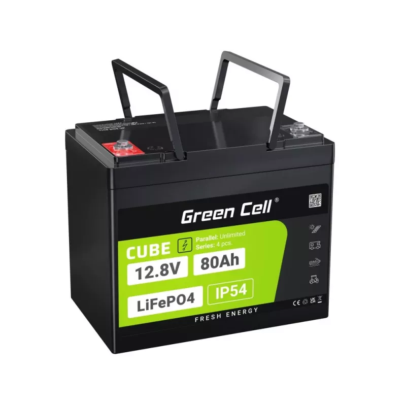 Green Cell LFPGC12V80AH UPS baterija LiFePO4 12,8 V