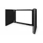 Digitus DN-19 PB-4U-SW sieninis spintelis - juodas, RAL 9005 - 8U - 48,3 cm (19 inch)