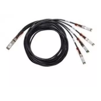InfiniBand / šviesolaidinis kabelis Cisco QSFP-4SFP25G-CU3M 3 m 4xSFP25G juodas