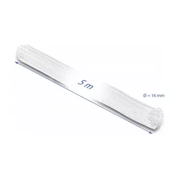 Pintas movos vamzdelis DeLOCK 20809 5 m x 16 mm baltas