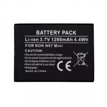 Papildoma baterija extra digital BL-4D, skirta Nokia E5, E7, N8, N97, 1200 mAh, Li-Ion
