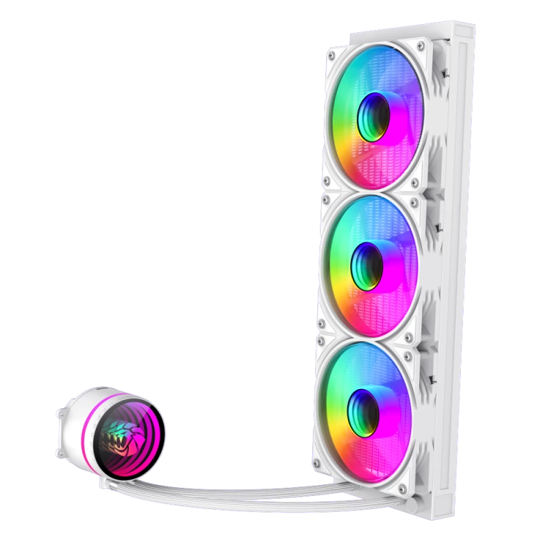 Gamemax ICEBURG 360 INFINITY | Baltas skystinis aušintuvas CPU