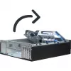 Inter-Tech IT-503 – SFF korpusas – Mini-ATX – be maitinimo šaltinio (TFX12V) – matinė juoda – USB/Audio (88881270)