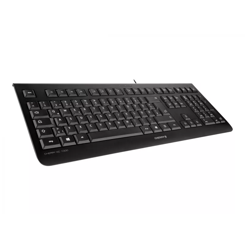 Cherry KC 1000 - klaviatūra - Nordic - juoda