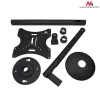 Maclean MC-504A B TV lubinis laikiklis 23-42 coliai 50-85 cm 30 kg juodas