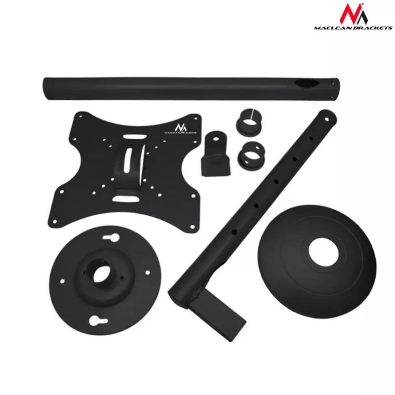 Maclean MC-504A B TV lubinis laikiklis 23-42 coliai 50-85 cm 30 kg juodas