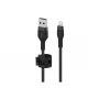 Belkin CAA010BT2MBK USB-C į Lightning laidas, 2 m, juodas