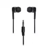 Laidinės ausinės VAKOSS LT-437EX, į ausį, 3,5 mm, 1 m, 32 Ω, 20–20000 Hz, uždaros, juodos