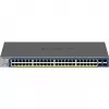 NETGEAR GS752TXP 52 prievadų PoE Gigabit/10G kroviniuojamas išmanusis jungiklis