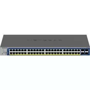 NETGEAR GS752TXP 52 prievadų PoE Gigabit/10G kroviniuojamas išmanusis jungiklis