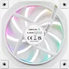 DeepCool FL12R 120 mm PC ventiliatorius, baltas, 2150 RPM, aktyvus PFC, ARGB apšvietimas