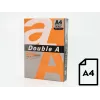 Spalvotas popierius Double A, 80g, A4, 500 lapų, Safranas