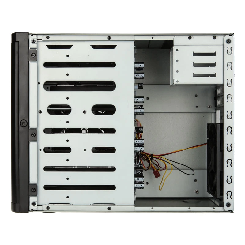 Kompiuterio korpusas SilverStone SST-DS380B Mini-ITX juodas