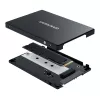 Tvirtinimo rinkinys GRAUGEAR G-CV-M2T25 juodas aliuminis