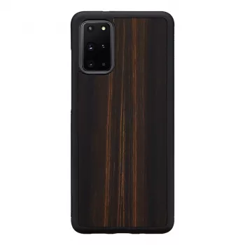 Apsauginis dėklas Samsung Galaxy S20+ – man and wood – juodas kaip juodmedis