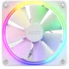 NZXT F120 RGB 120 mm korpuso ventiliatorius Baltas, 4 kontaktų, 1800 RPM, 50.18 CFM, 18 LED