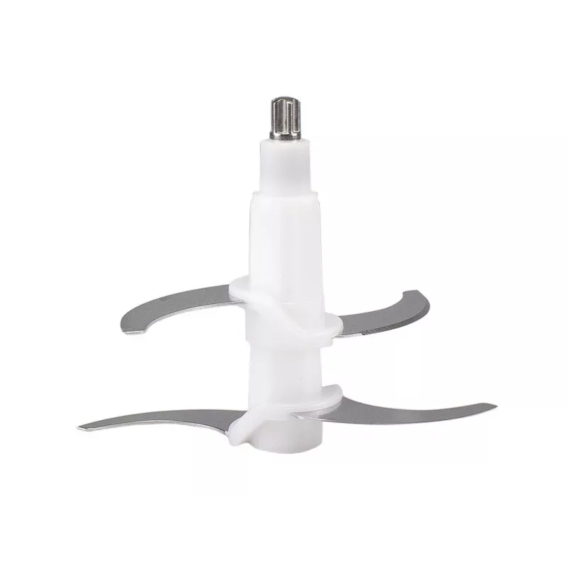 Beper P102ROB001 maisto smulkintuvas, 1,5 l stiklinė talpa, 500 W, 2 greičių režimai, 4 nerūdijančio plieno peiliukai, nerūdijantis plienas / juoda