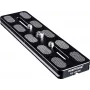 Walimex Mantona greito atlaisvinimo plokštelė Arca Swiss, 140 mm, juoda (1021465)