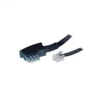 S/CONN 6m TAE-N - RJ12 Juodas Skaidrus TC 70166 ShiverPeaks