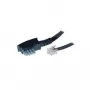 S/CONN 6m TAE-N - RJ12 Juodas Skaidrus TC 70166 ShiverPeaks