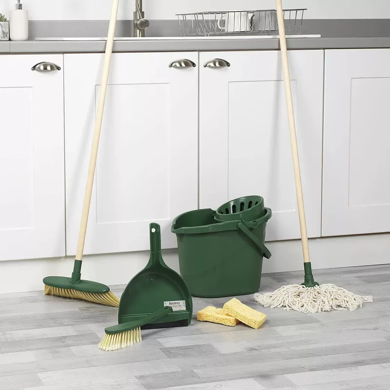 Grindų šluota Beldray LA075277EU7 Eco Classic – rankinė valymo priemonė, lengva naudoti namuose