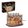 3D LED dėlionė Dante CubicFun NatMus Brachiosaurus 05447 – edukacinis surinkimo modelis su LED šviesa