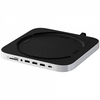 Stovas-Sąsaja Satechi ST-GMMSHS su NVMe SSD korpusu, USB 3.2 Gen 2 Type-C, balta