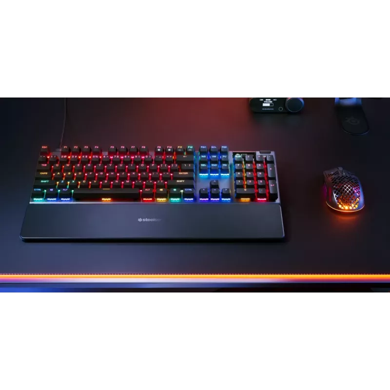 Steelseries APEX PRO GEN 3 klaviatūra Gaming USB QWERTY JK anglų Juoda