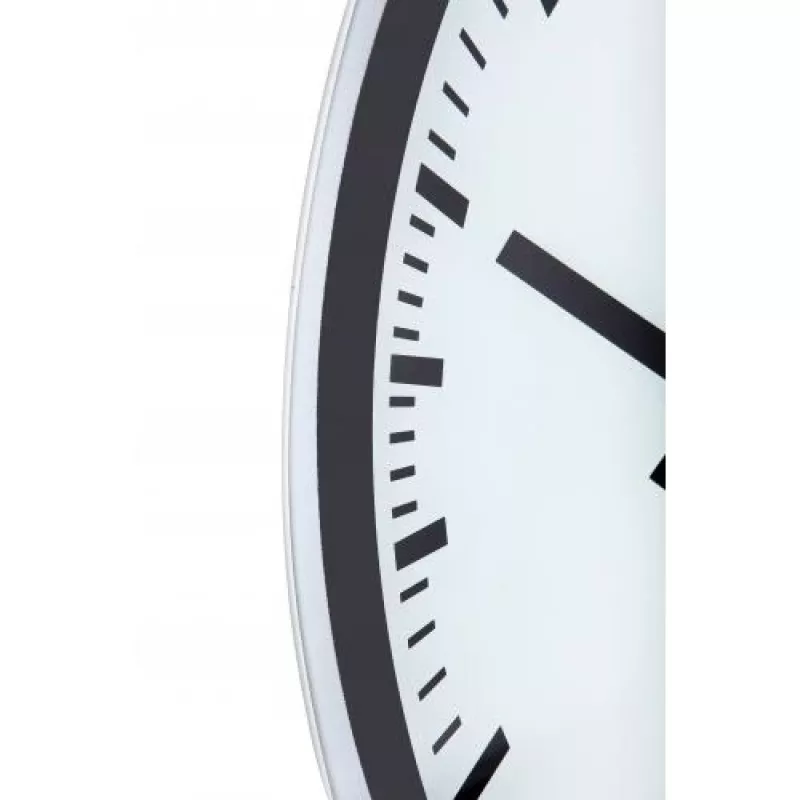 NeXtime Magic Stripe sieninis laikrodis 3031, 25x35.2 cm, baltas