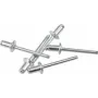Aknė kniedė KWB 407470 Aliuminė 4mm skersmuo 10mm ilgis