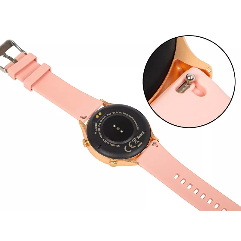 Išmanusis laikrodis BLOW X19 Bluetooth Pink