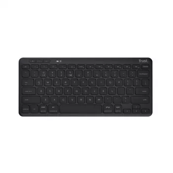 Trust Lyra klaviatūra universali RF belaidė + Bluetooth QWERTY JAV anglų juoda