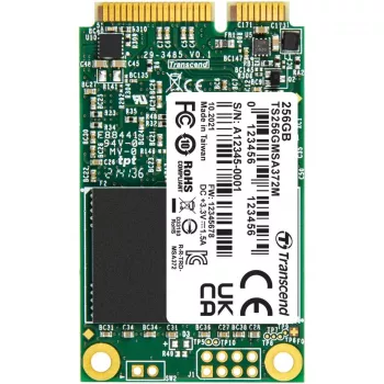 Transcend MSA372M – SSD 256GB, vidinis, mSATA, SATA 6Gb/s (TS256GMSA372M)