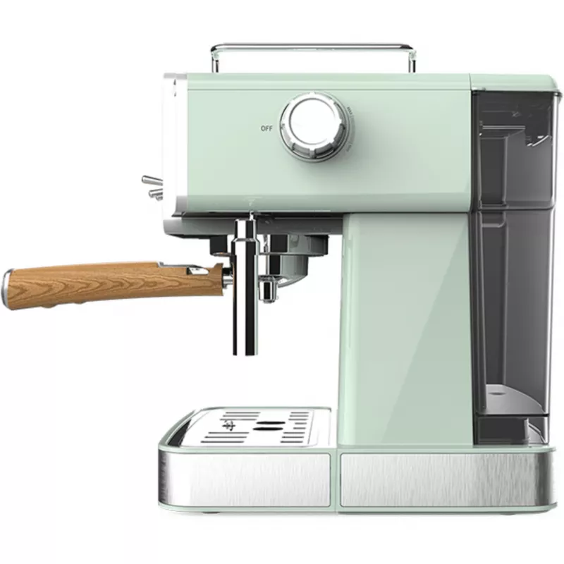 Cecotec 1576 Power Espresso 20 Tradizionale Light espresso kavos aparatas, 20 bar, 1350 W, 1,5 l, šviesiai žalios spalvos