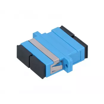 Optiminis adapteris Extralink SC/UPC Single-mode Duplex, mėlynas, SC/UPC jungtys