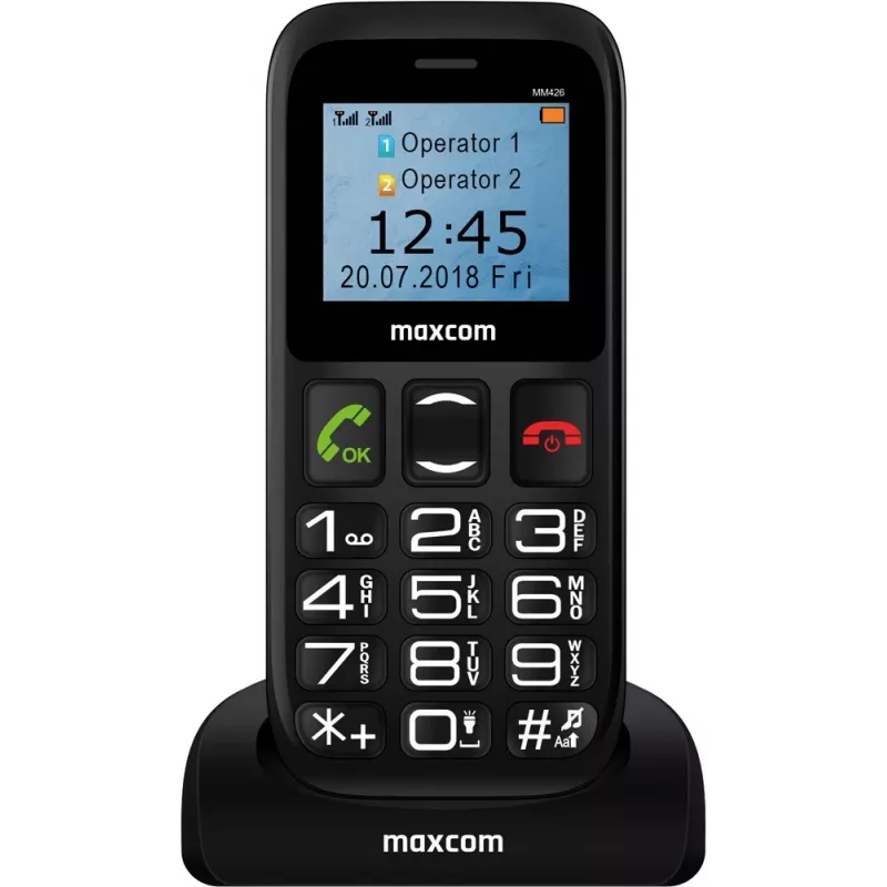 Mobilusis telefonas MaxCom MM 426SE, 4.0 colių ekranas